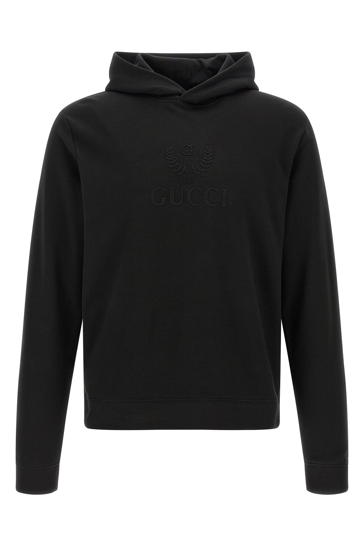 Cashmere jersey hoodie