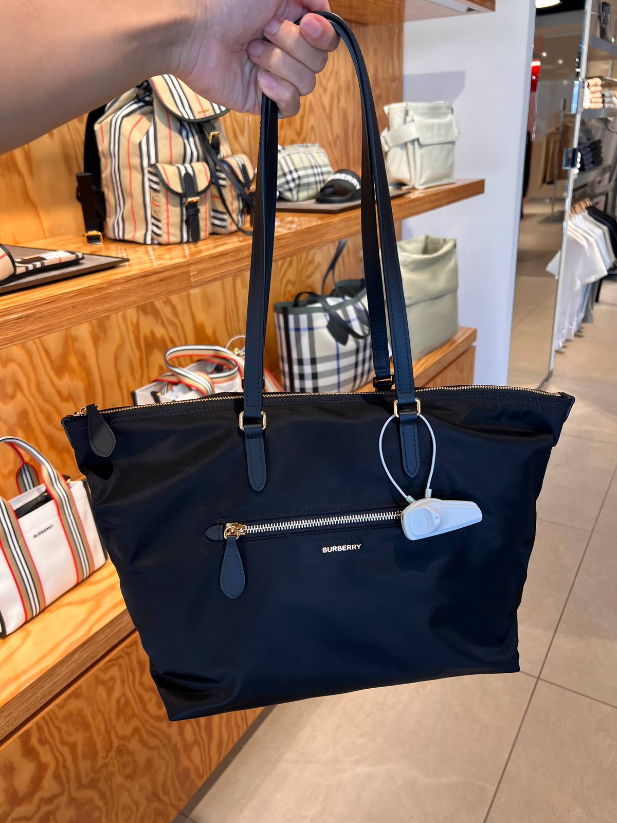 Nylon Tote Bag