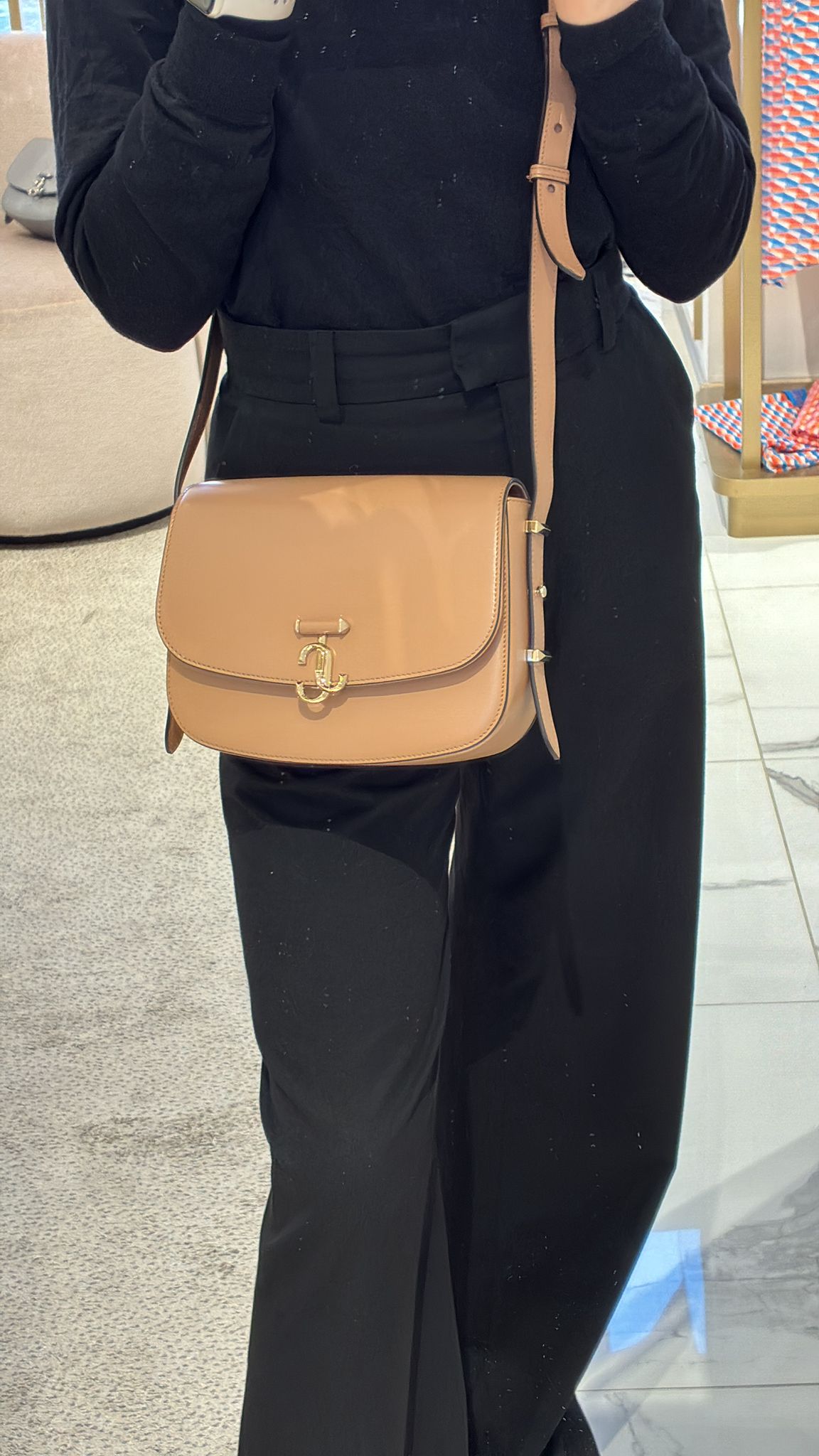 JC Logo Saddle Bag