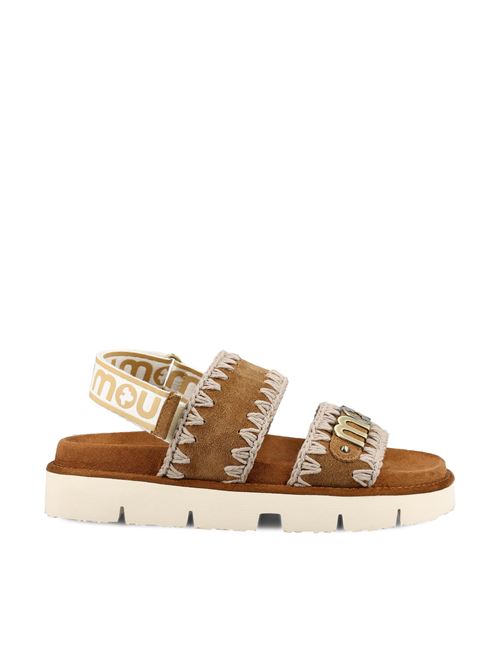 Sandali realizzati in pelle