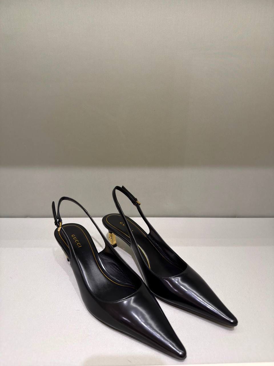 Slingback Pump with Interlocking G