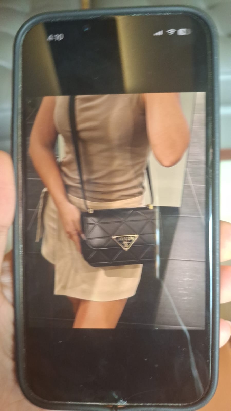Symbole Small Leather Handbag