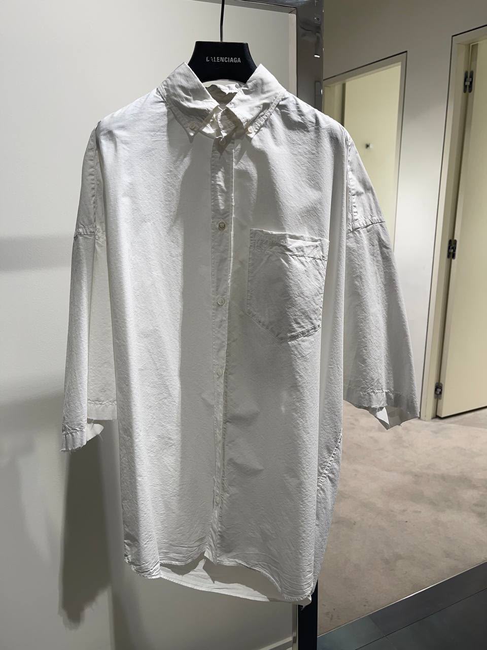 Oversized Button-Down Shirt