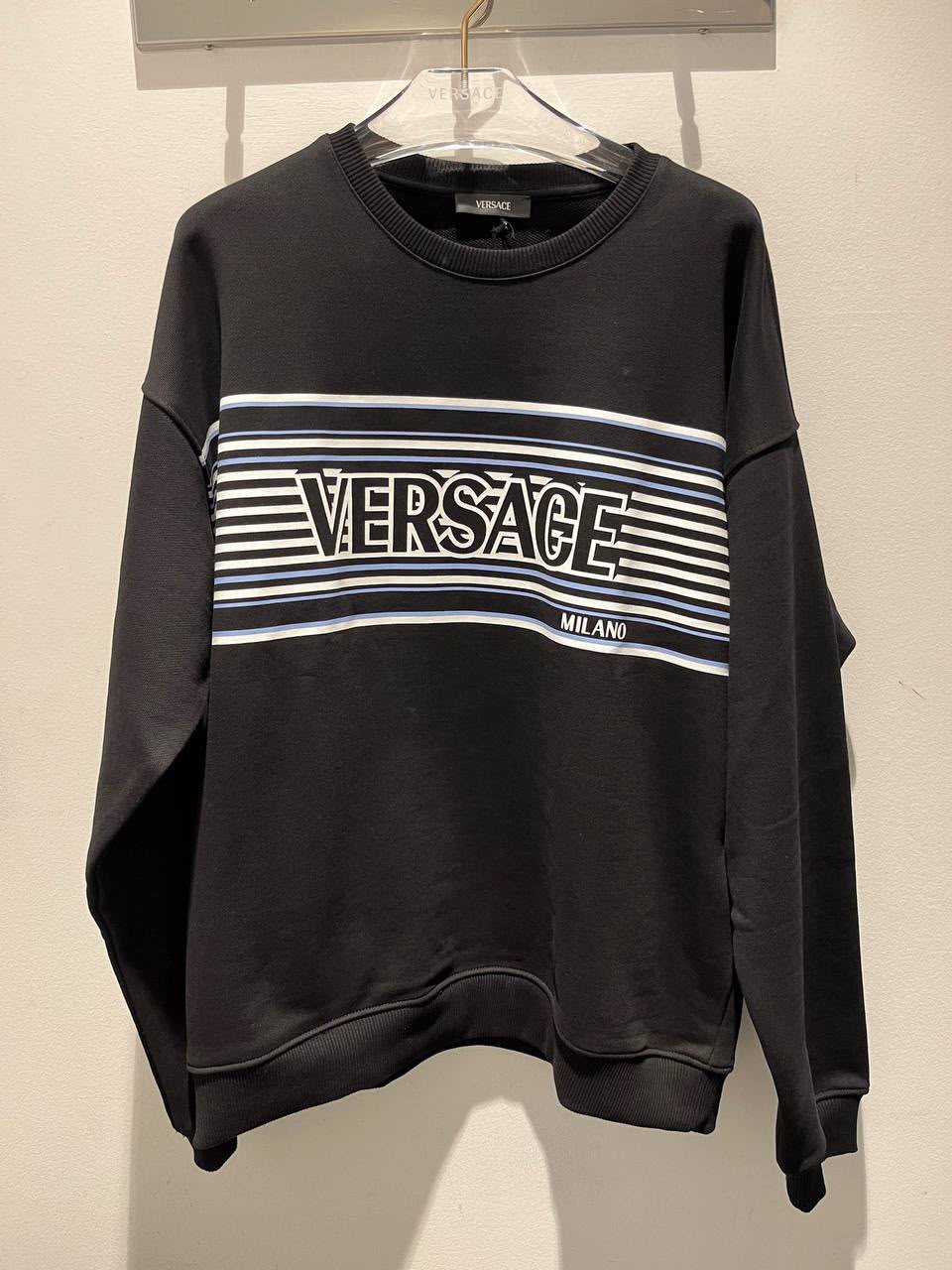 Logo Striped Sweatshirt