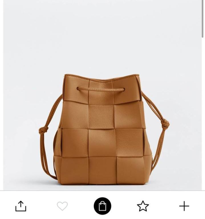 Small Cassette Bucket Bag