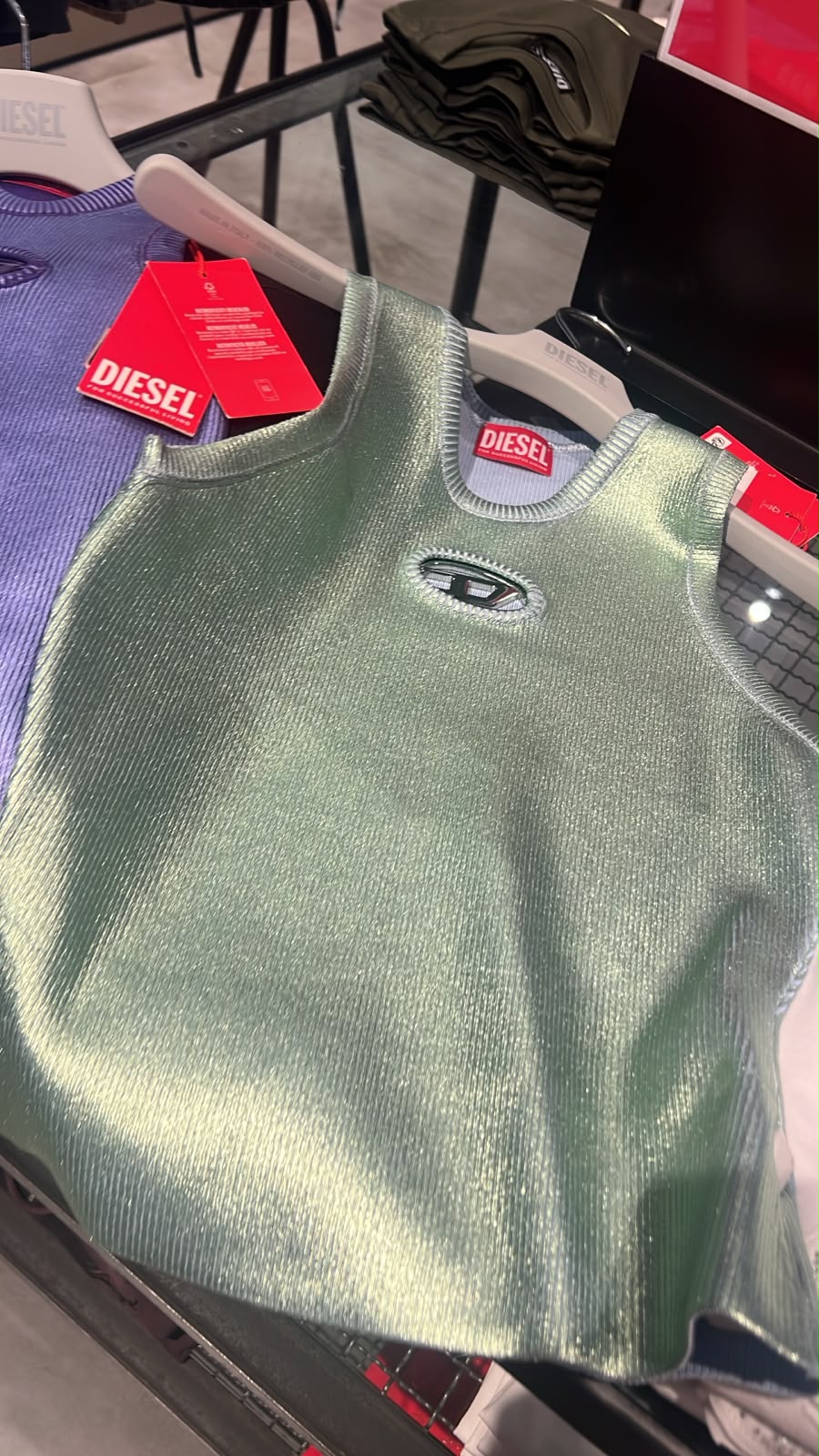 M-Onerva Ribbed Tank Top