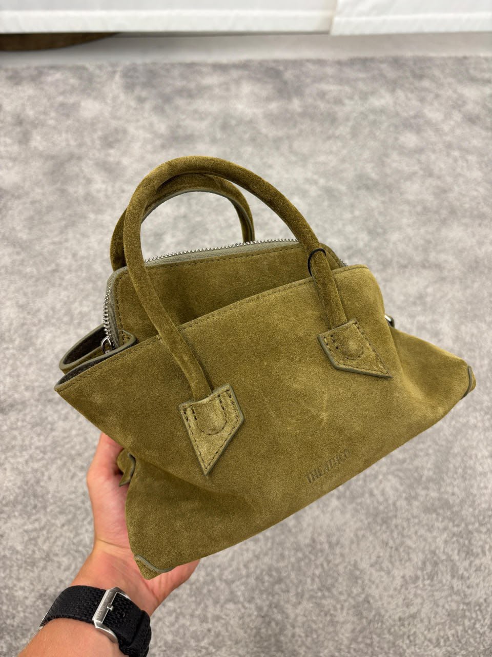 Friday Mini Suede Tote Bag