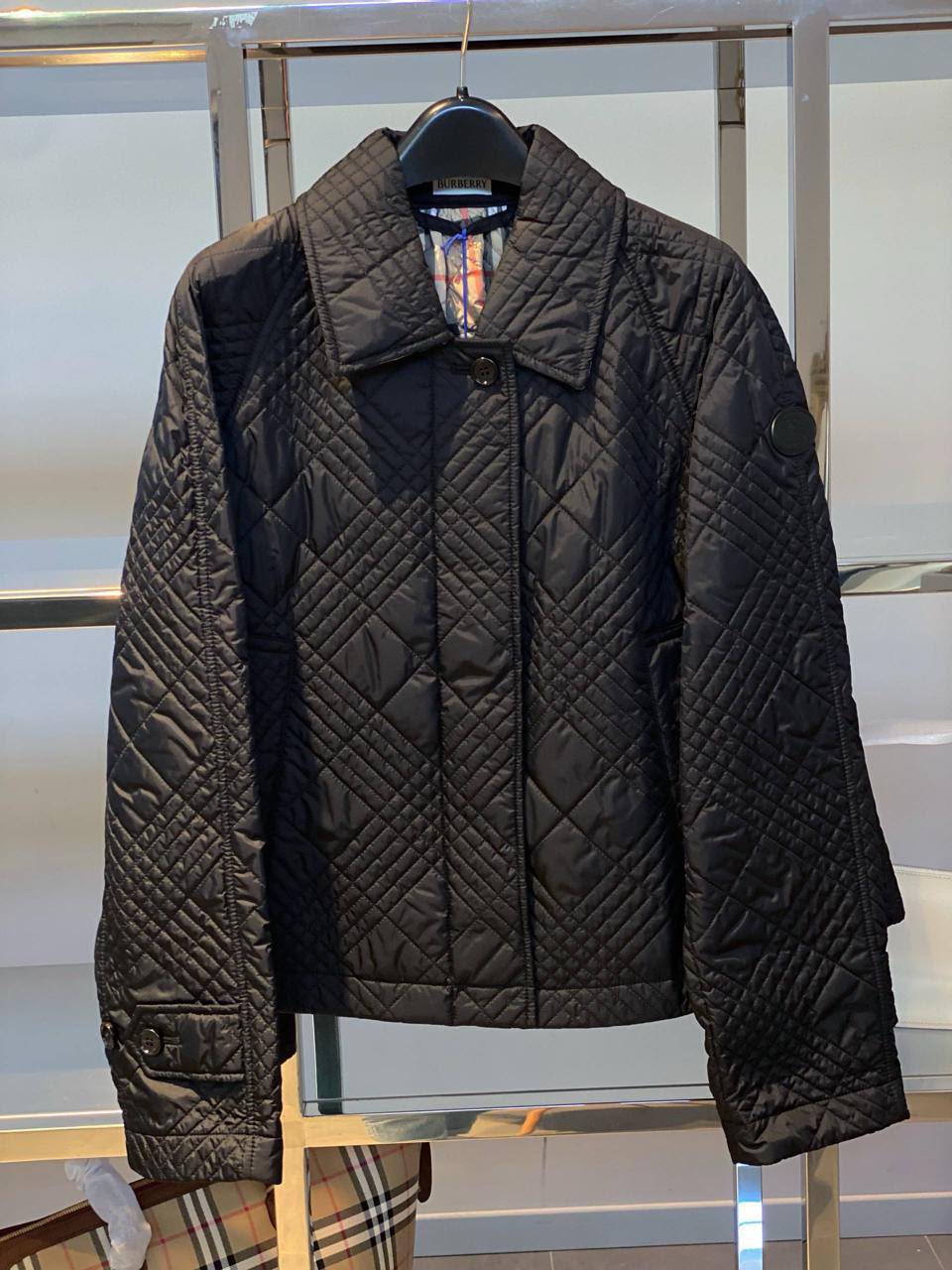 Diamond Quilted Jacket