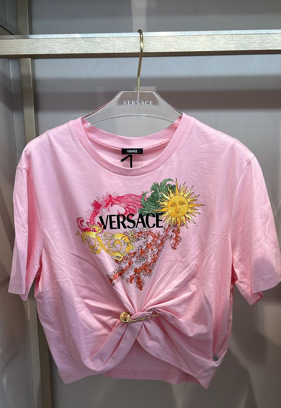 Sun Print Knot T-Shirt
