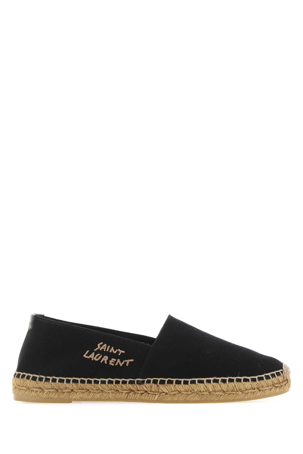 SAINT LAURENT ESPADRILLAS For Men Exterior: 48% Cotton 48% Linen 4% Polyurethane Interior: 100% Leather 100% Cord Sole: Rubber