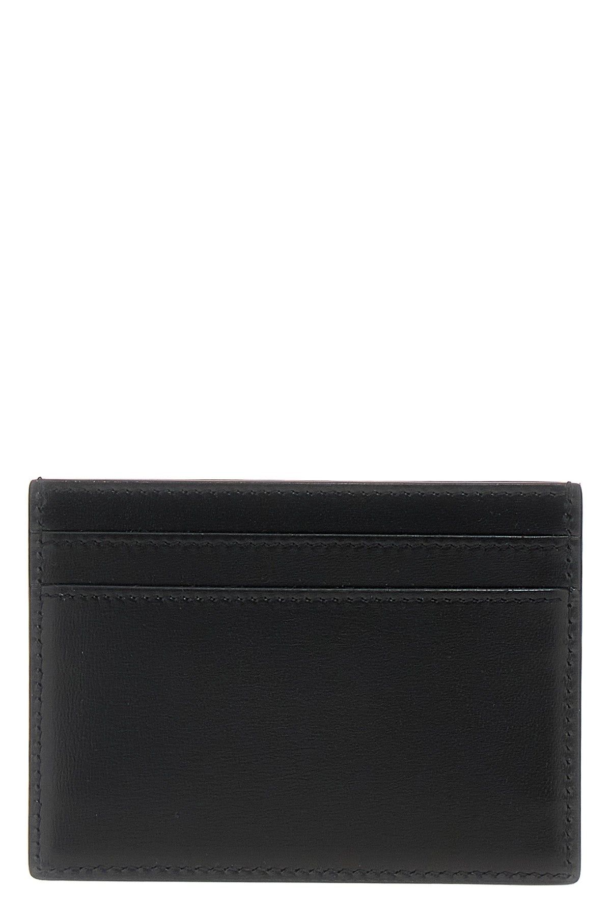 SAINT LAURENT Logo leather cardholder For Men 100%calf leather(Bos Taurus)