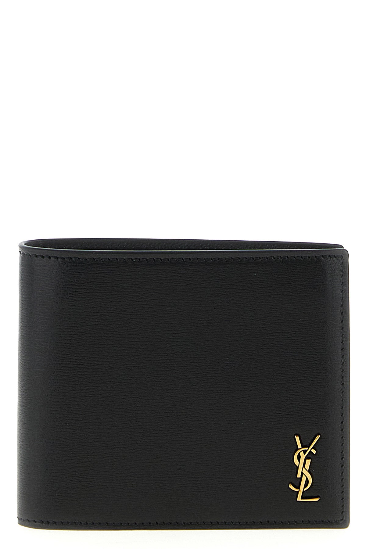 SAINT LAURENT 'East/West' wallet For Men 100%calf leather(Bos Taurus)