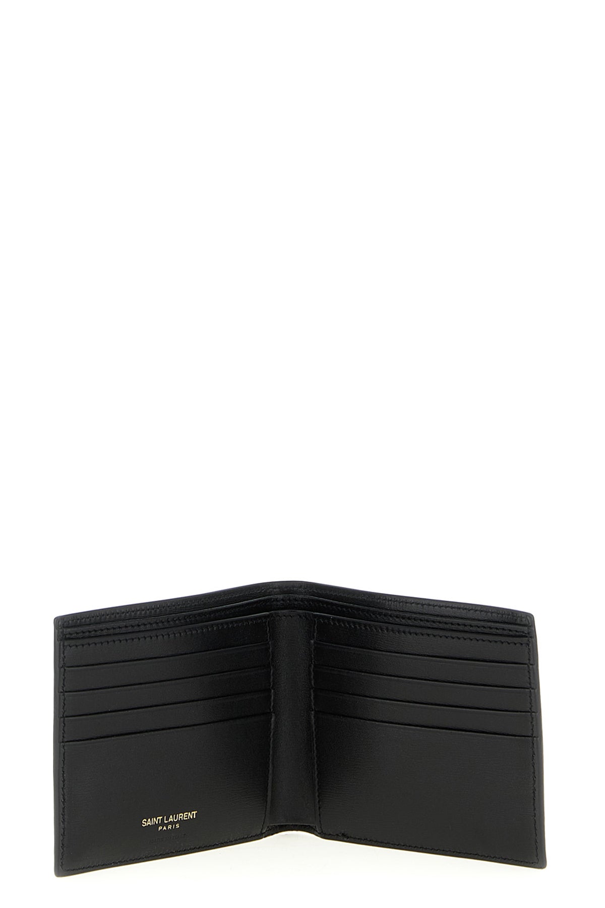 SAINT LAURENT 'East/West' wallet For Men 100%calf leather(Bos Taurus)