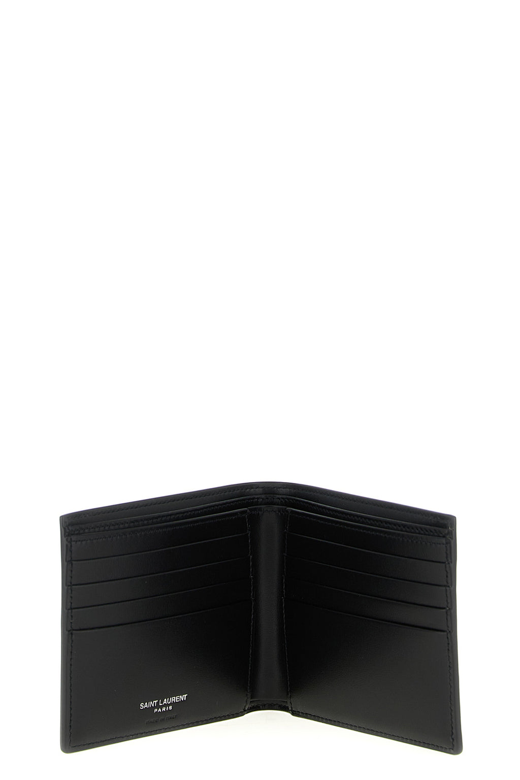 SAINT LAURENT 'East/West' wallet For Men 100% calf leather (bos taurus)