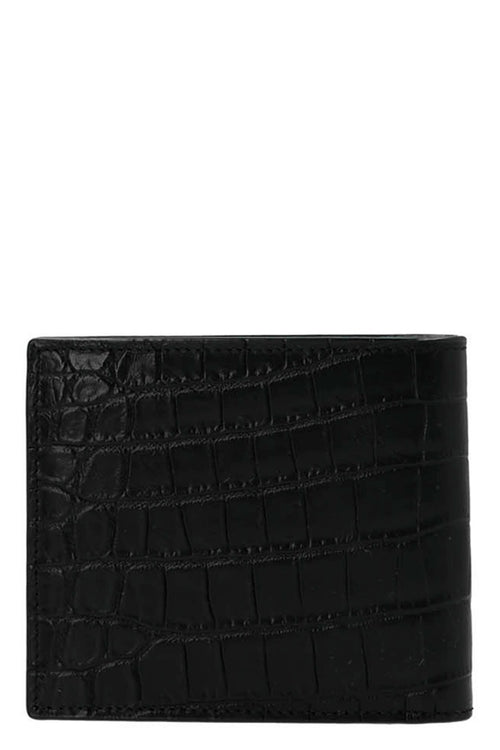 SAINT LAURENT 'Monogram east/west' wallet For Men 100% calfskin leather