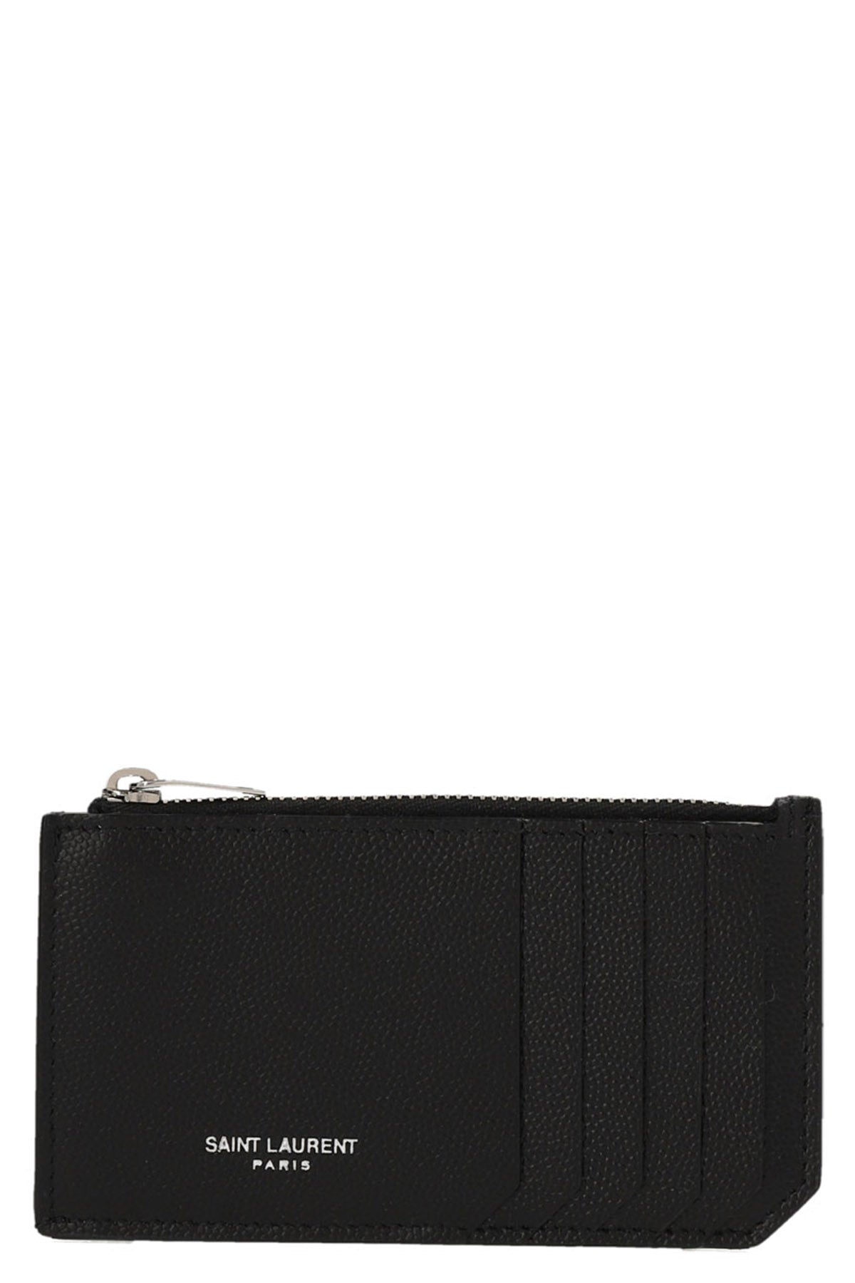 SAINT LAURENT 'Fragments' card holder For Men 100% calf leather (bos taurus)