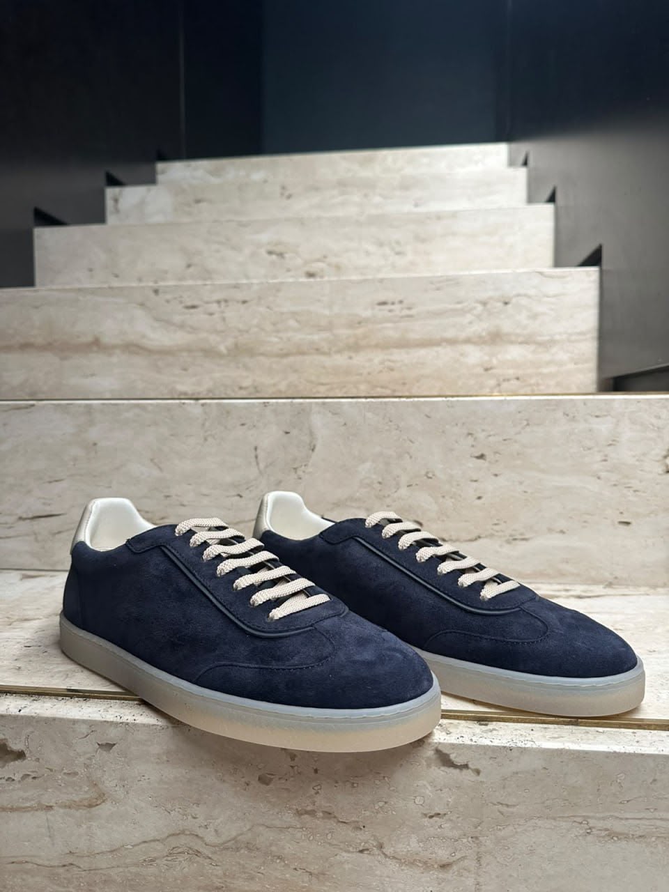 Suede Low-Top Sneakers