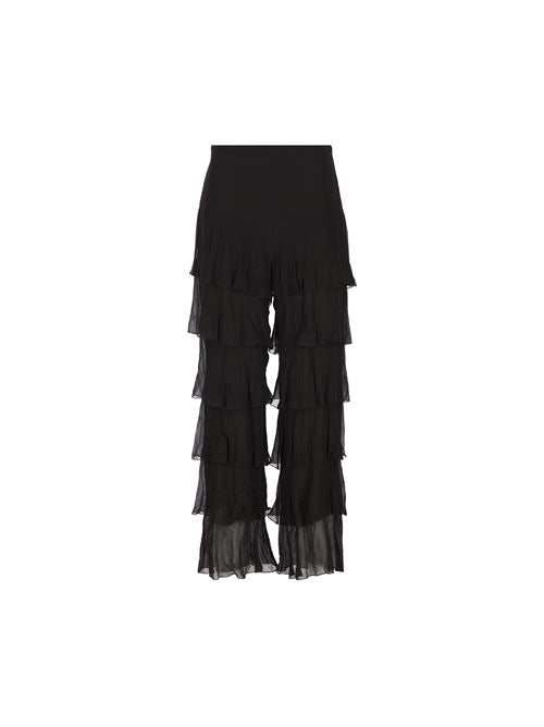 Pantaloni realizzati in seta