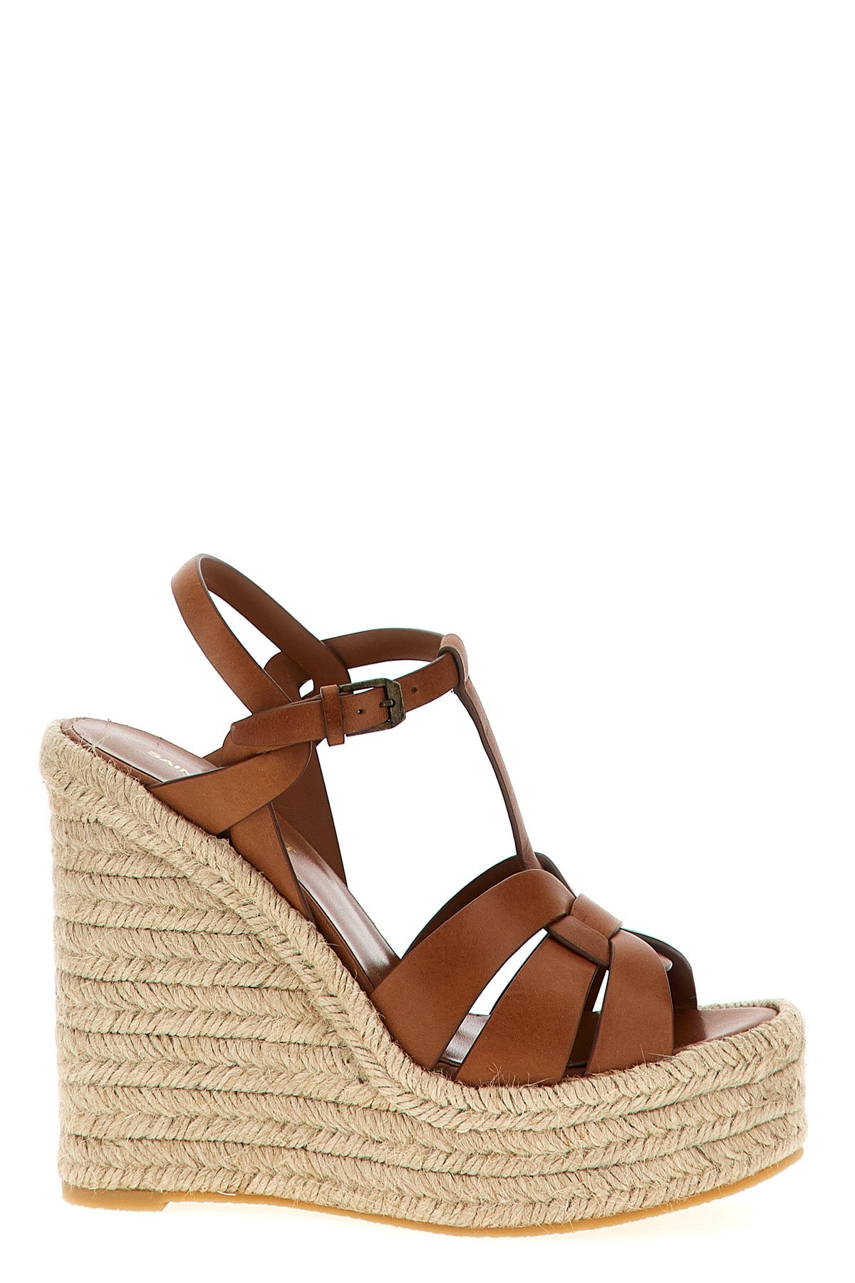 SAINT LAURENT Tribute Espadrilles For Women 100% calf leather