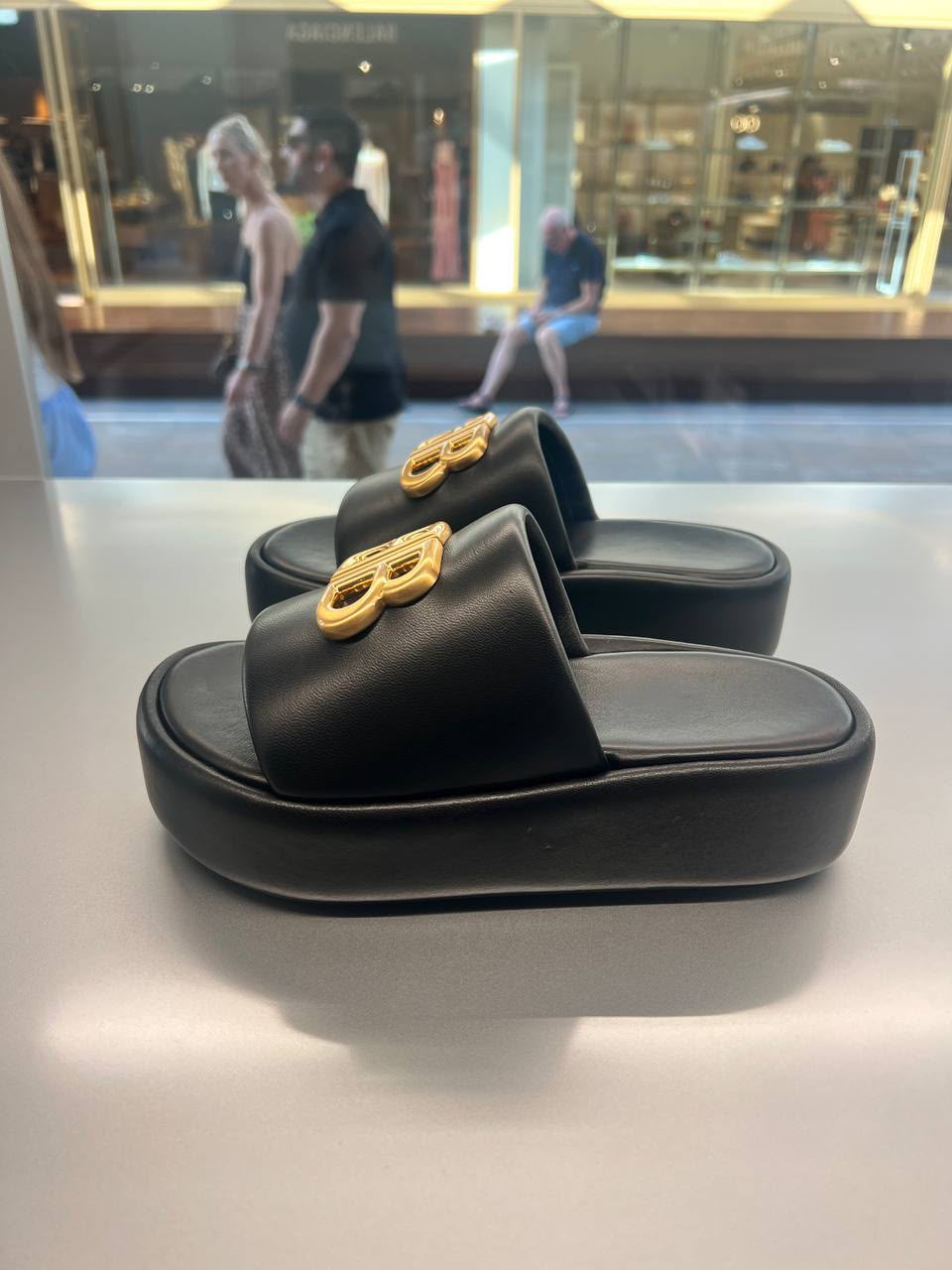 Logo Pool Slide Sandal