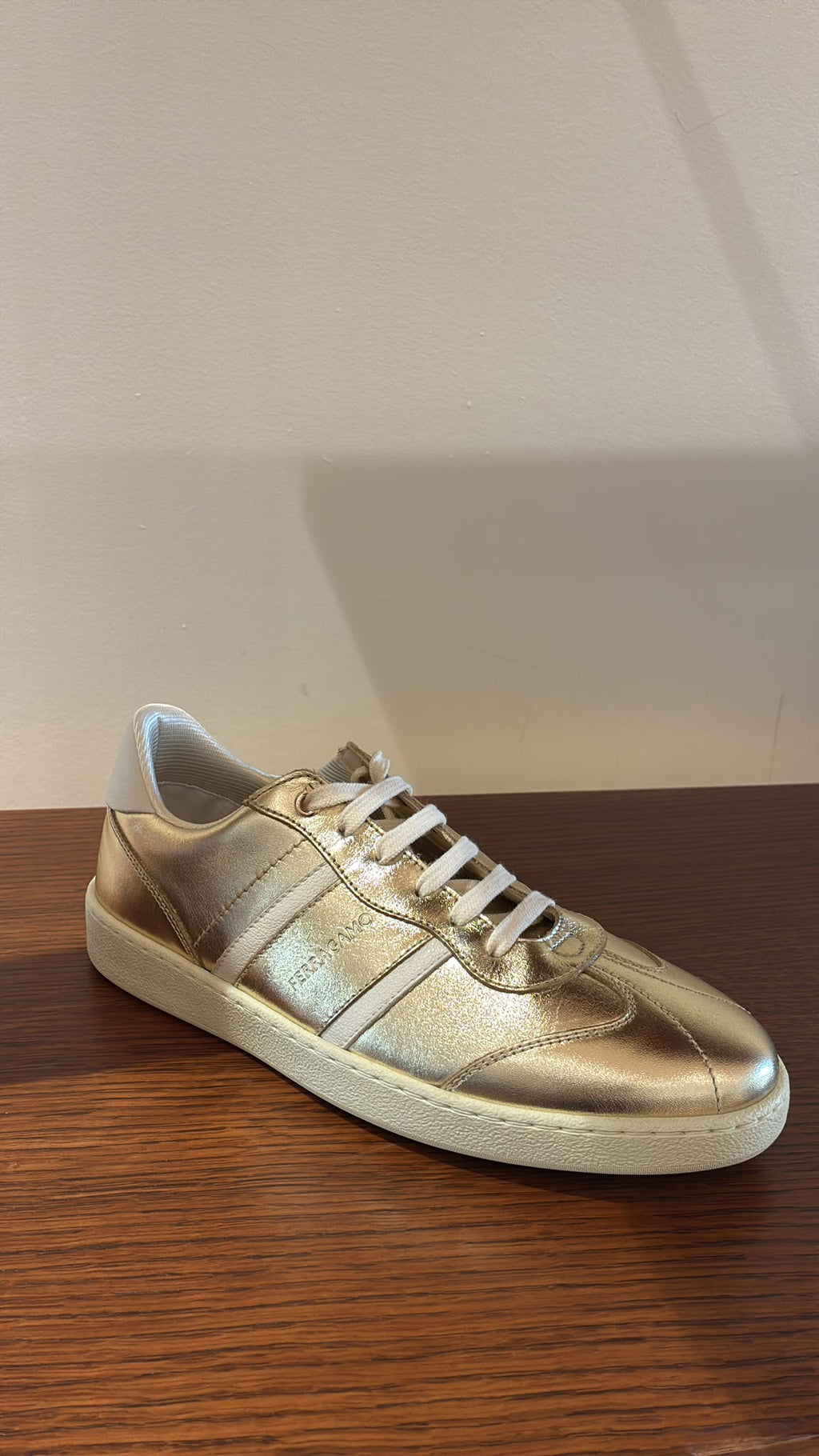 Low-Top Leather Sneakers