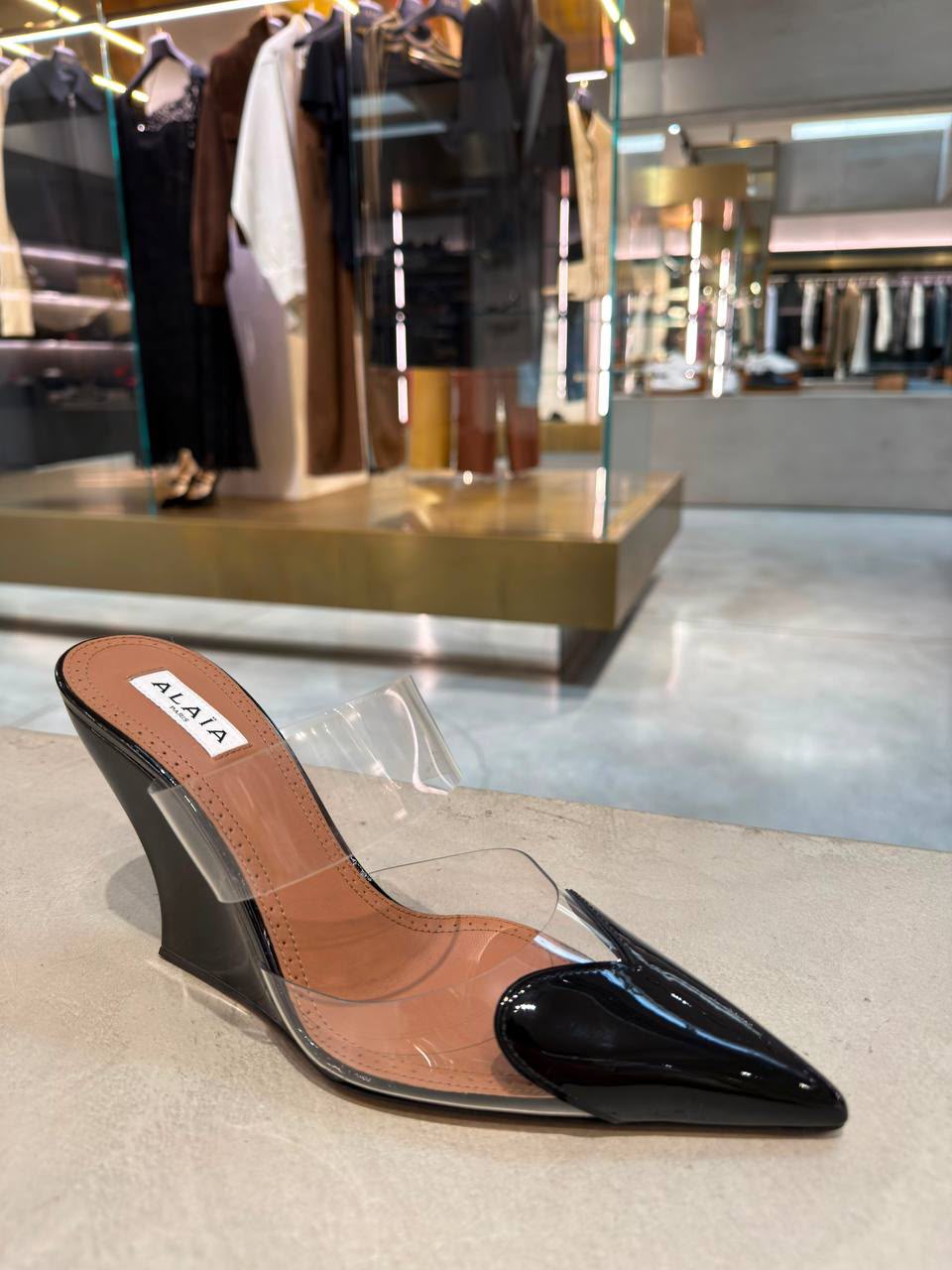 Coeur Wedge Mules