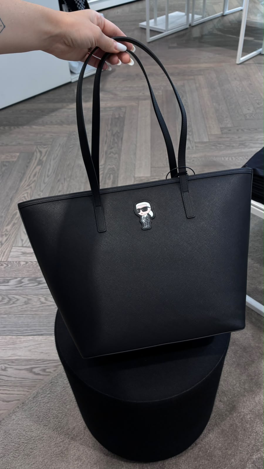 K/Ikonik Saffiano Tote Bag