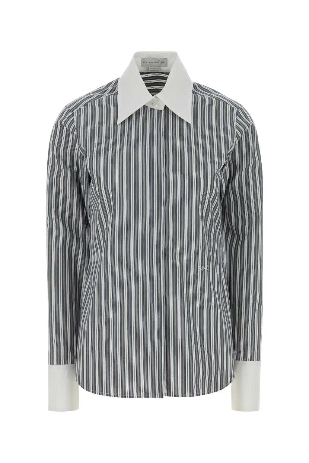 STELLA MCCARTNEY Cotton Stripe Shirt For Women Exterior: 100% Cotton