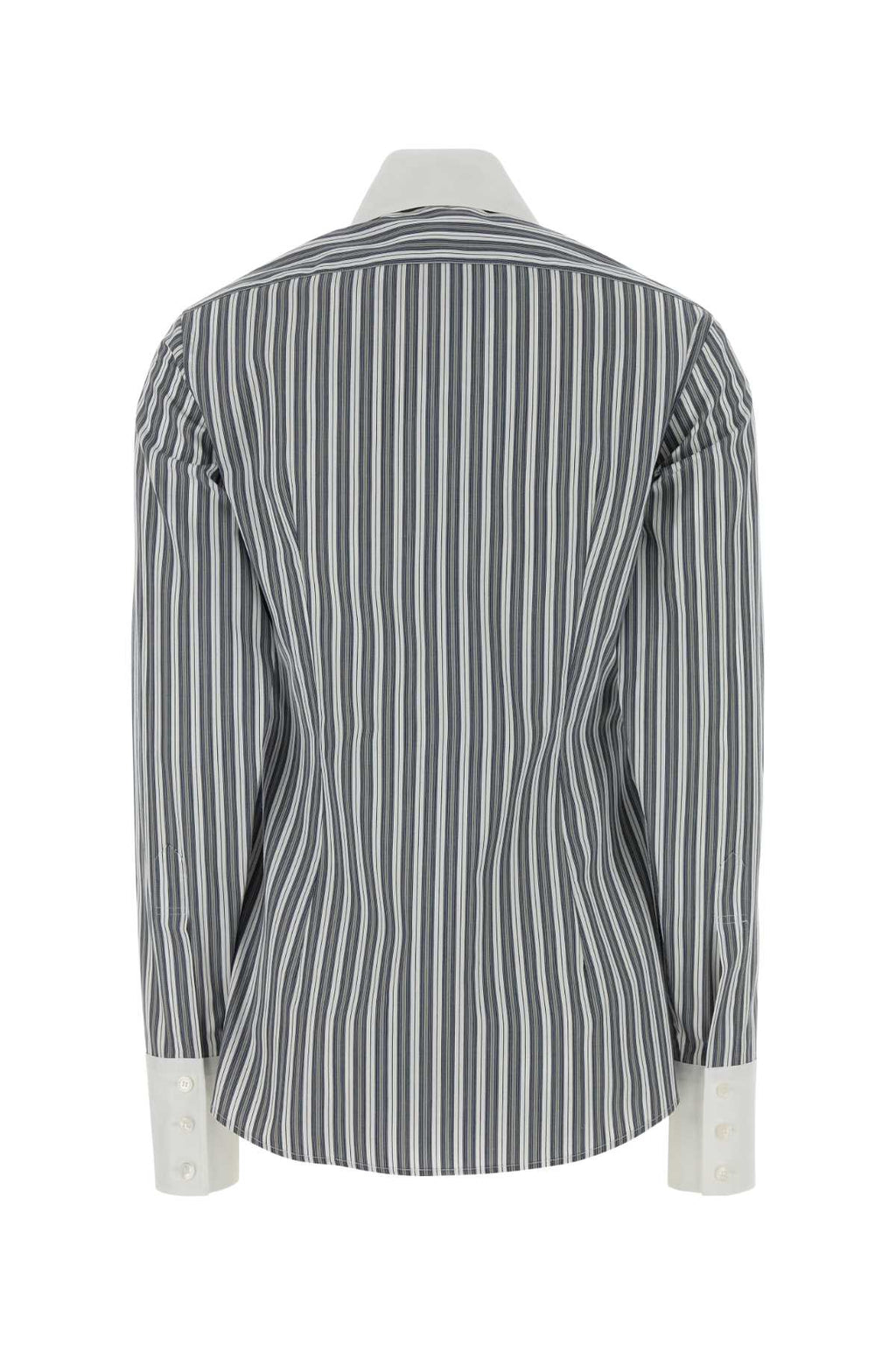 STELLA MCCARTNEY Cotton Stripe Shirt For Women Exterior: 100% Cotton