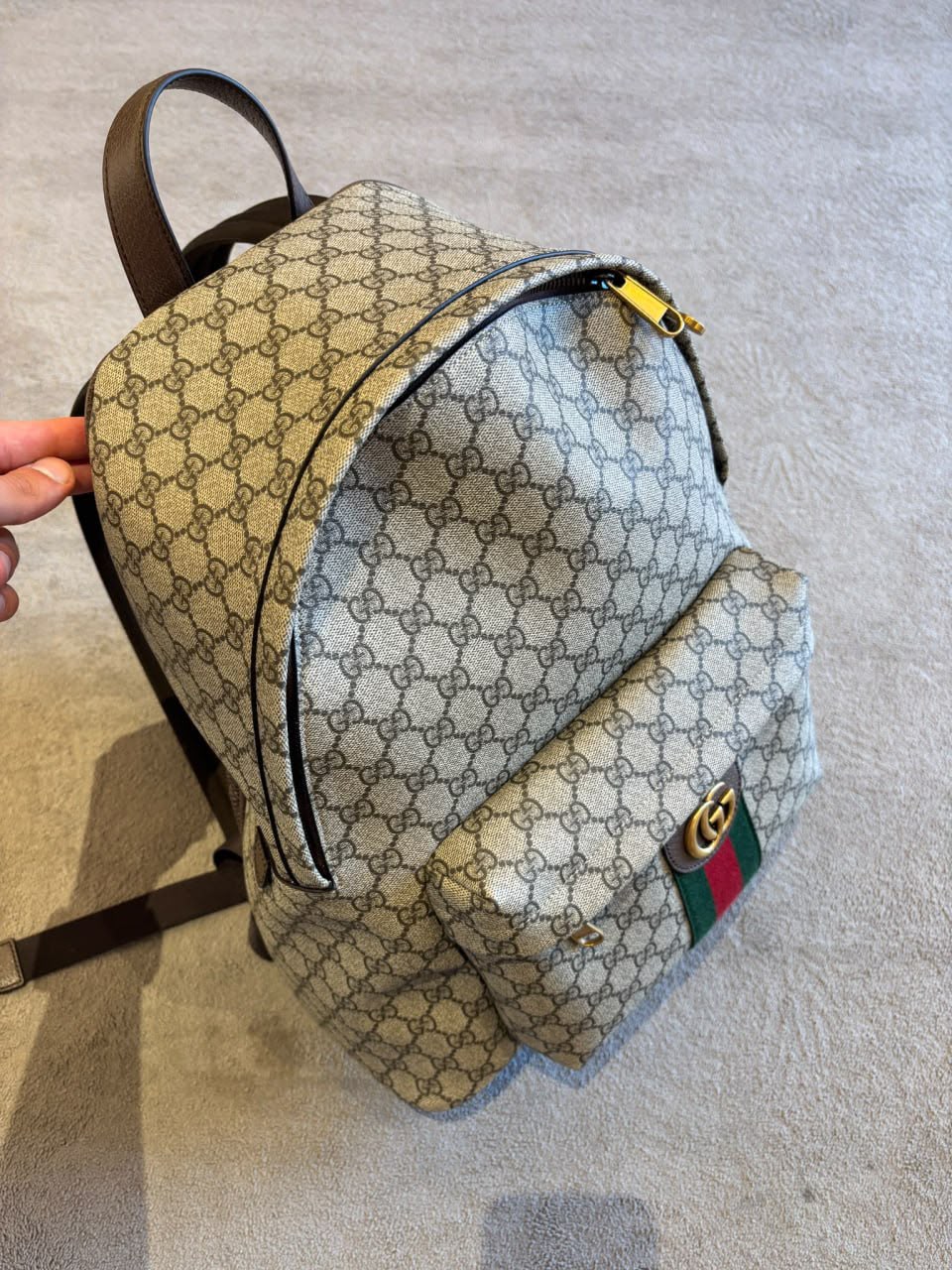 Ophidia GG small backpack