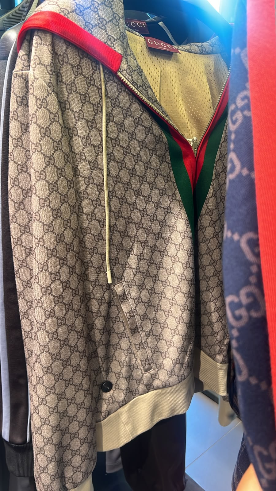 GG Supreme Zip-Up Hoodie