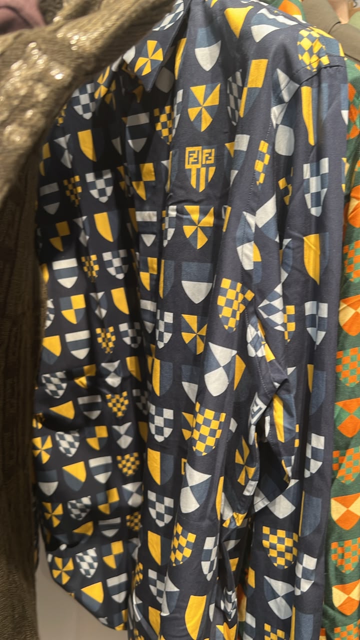 Heraldic Print Shirt