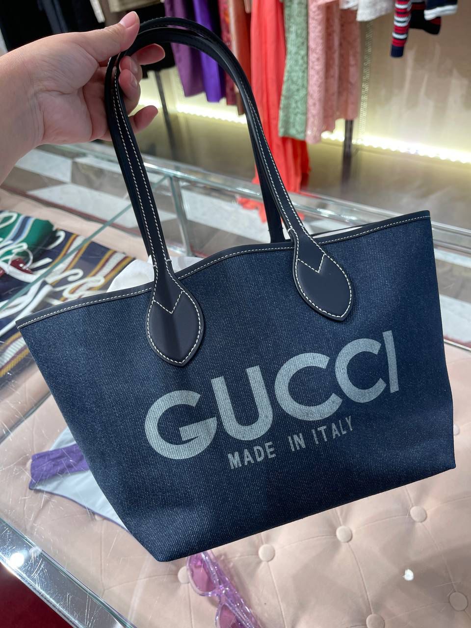 Denim Tote Bag