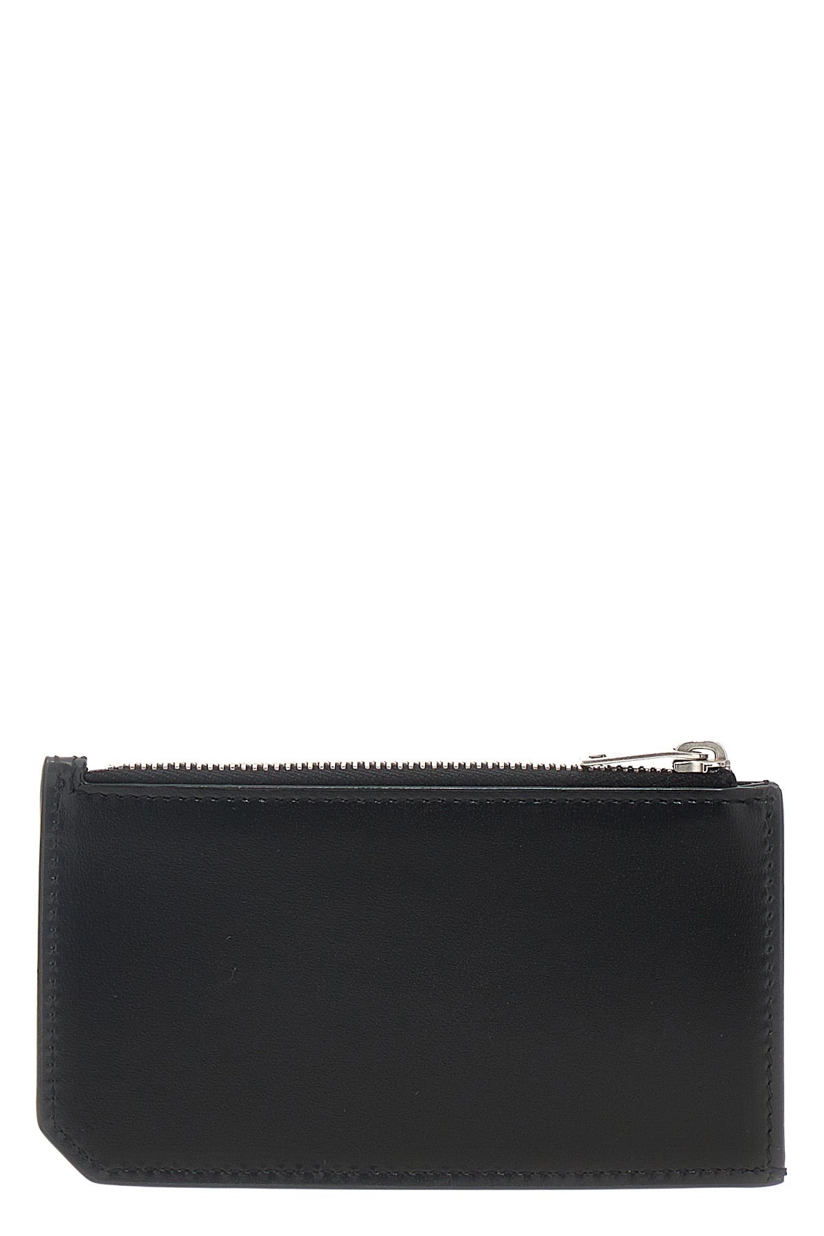 SAINT LAURENT 'Tiny monogram' cardholder For Men 100%calf leather(Bos Taurus)