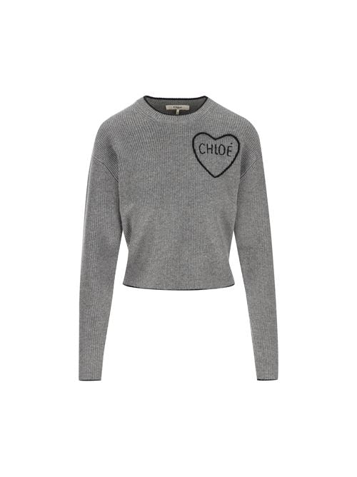 Pullover realizzato in maglia di lana