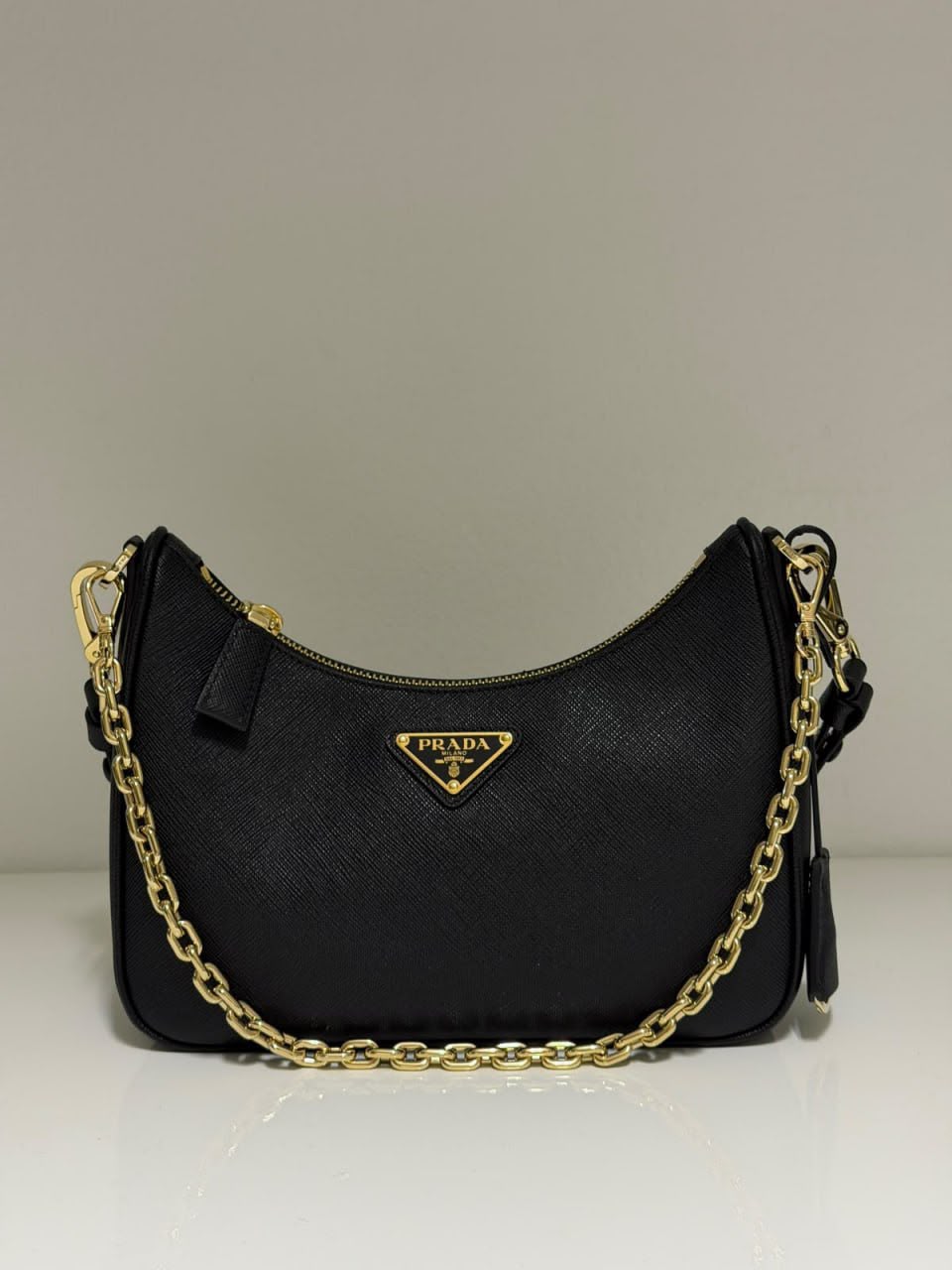 Cleo Saffiano Leather Shoulder Bag
