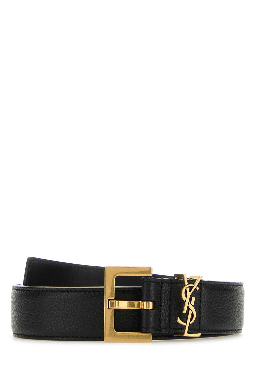 SAINT LAURENT YSL CINTURA MILO For Women Exterior: 100% Calf Finishing: Golden metal
