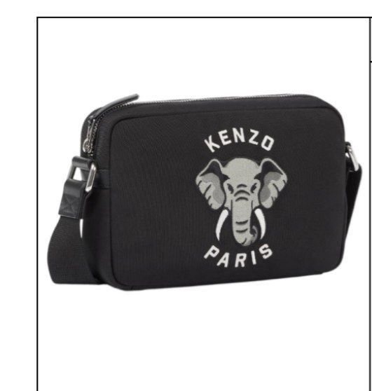 Elephant Logo Crossbody Bag