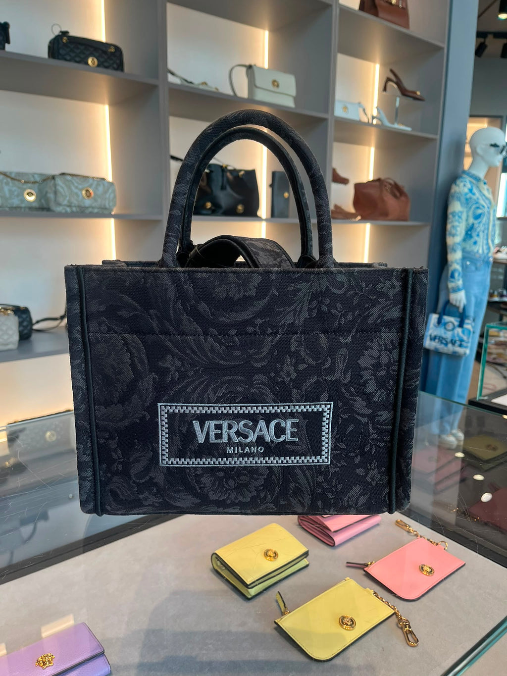 Barocco Print Tote Bag