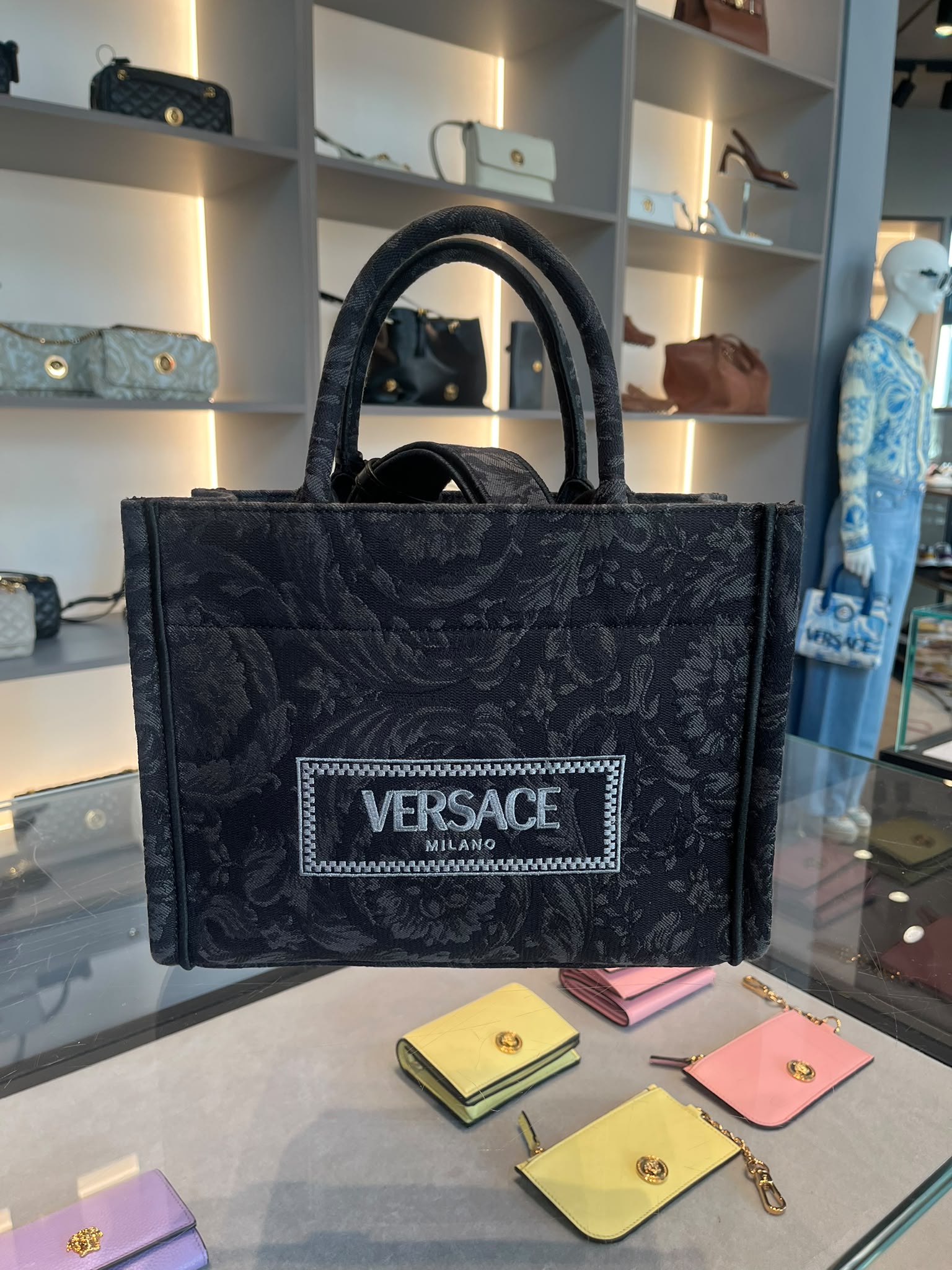 Barocco Print Tote Bag