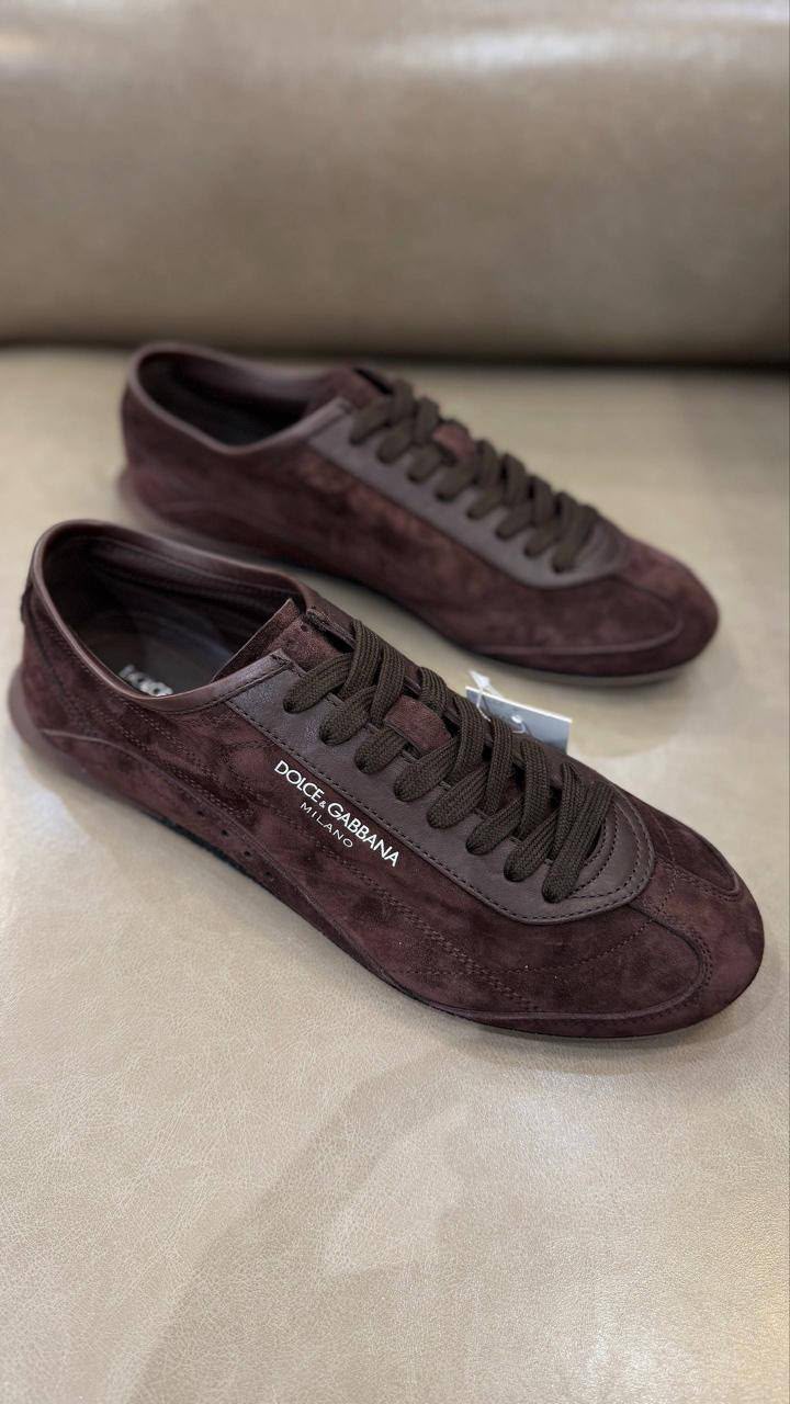 Suede Low-Top Sneakers