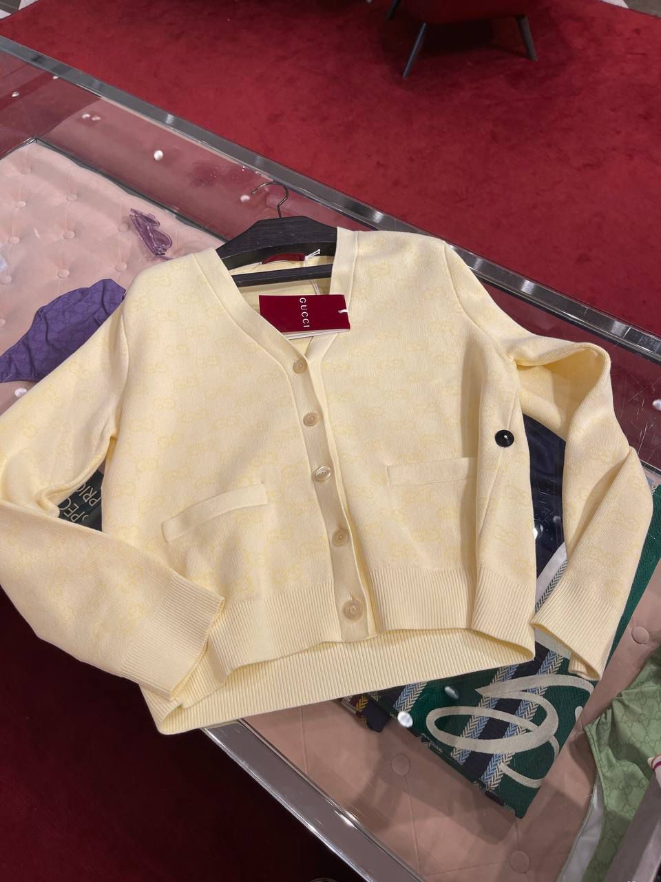 GG Cotton Cardigan