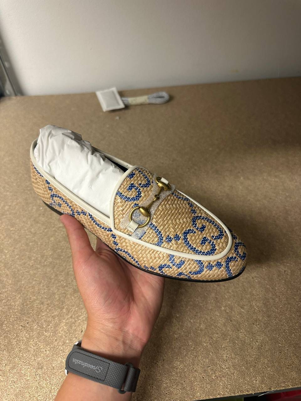 Jordaan GG Straw Loafer