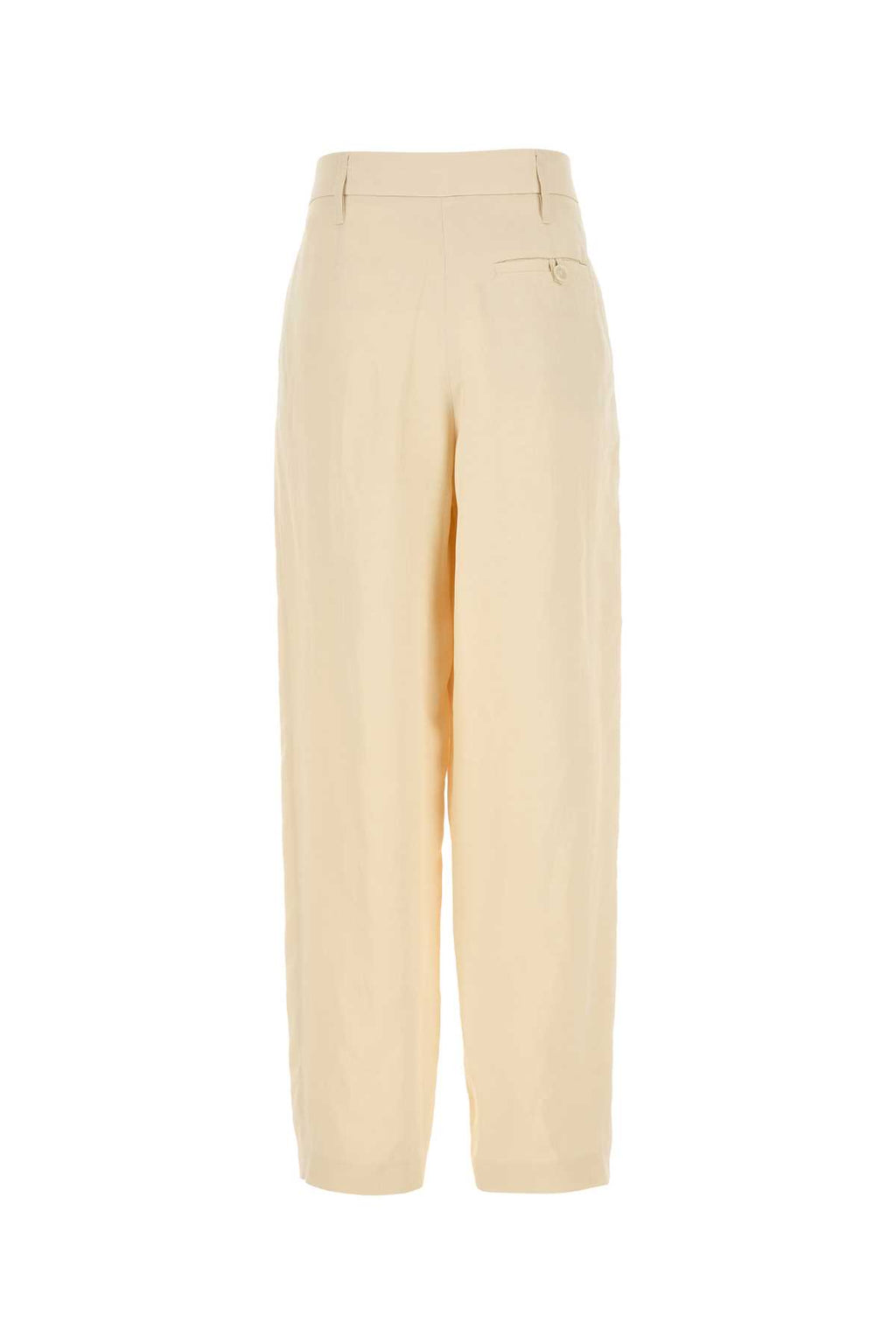 STELLA MCCARTNEY Linen Balloon Trouser For Women Exterior: 72% Viscose 28% Linen