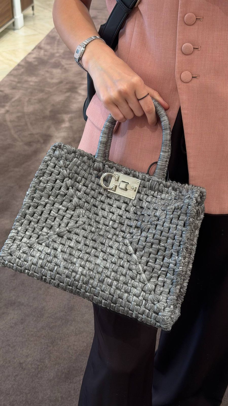 Ferragamo Studio Bag (Crochet)