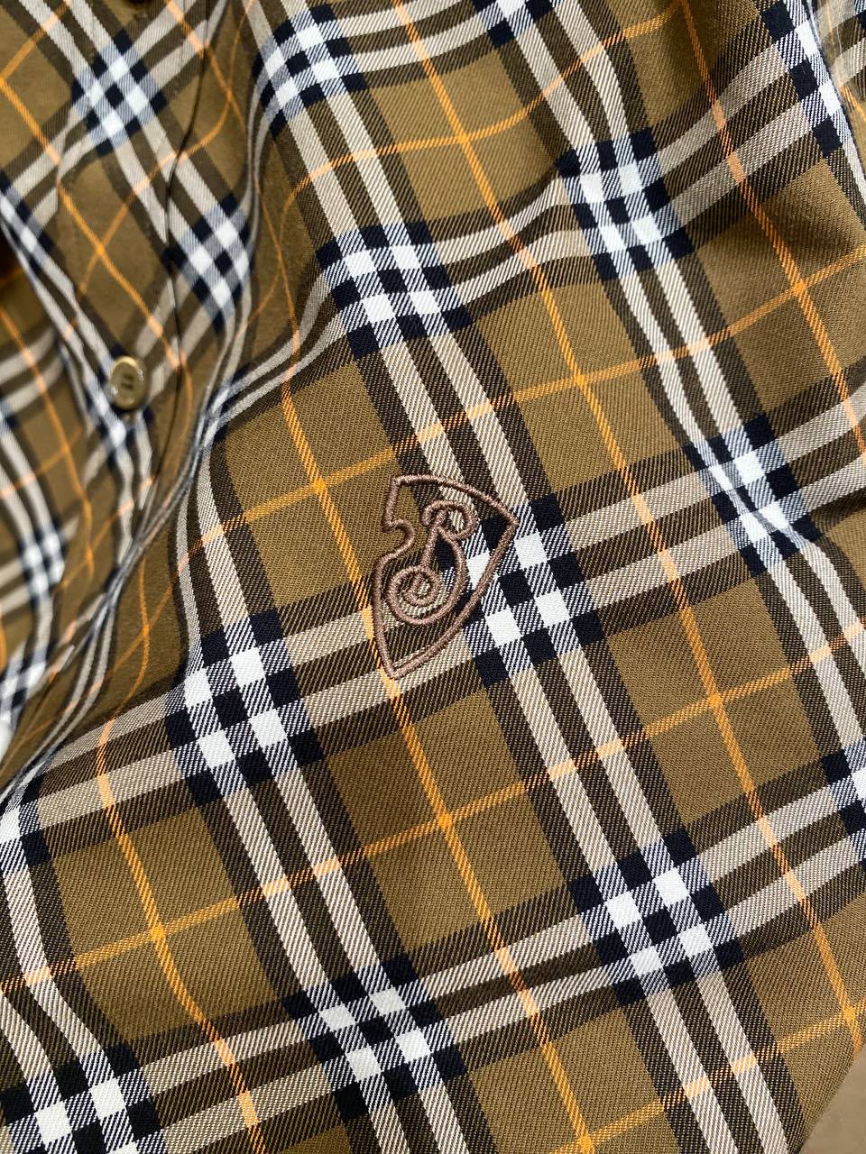 Vintage Plaid Button-Down Shirt