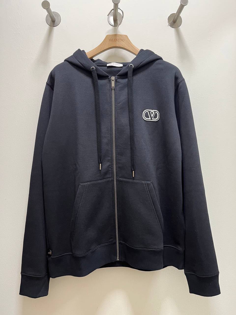 VLogo Signature Zip-Up Hoodie