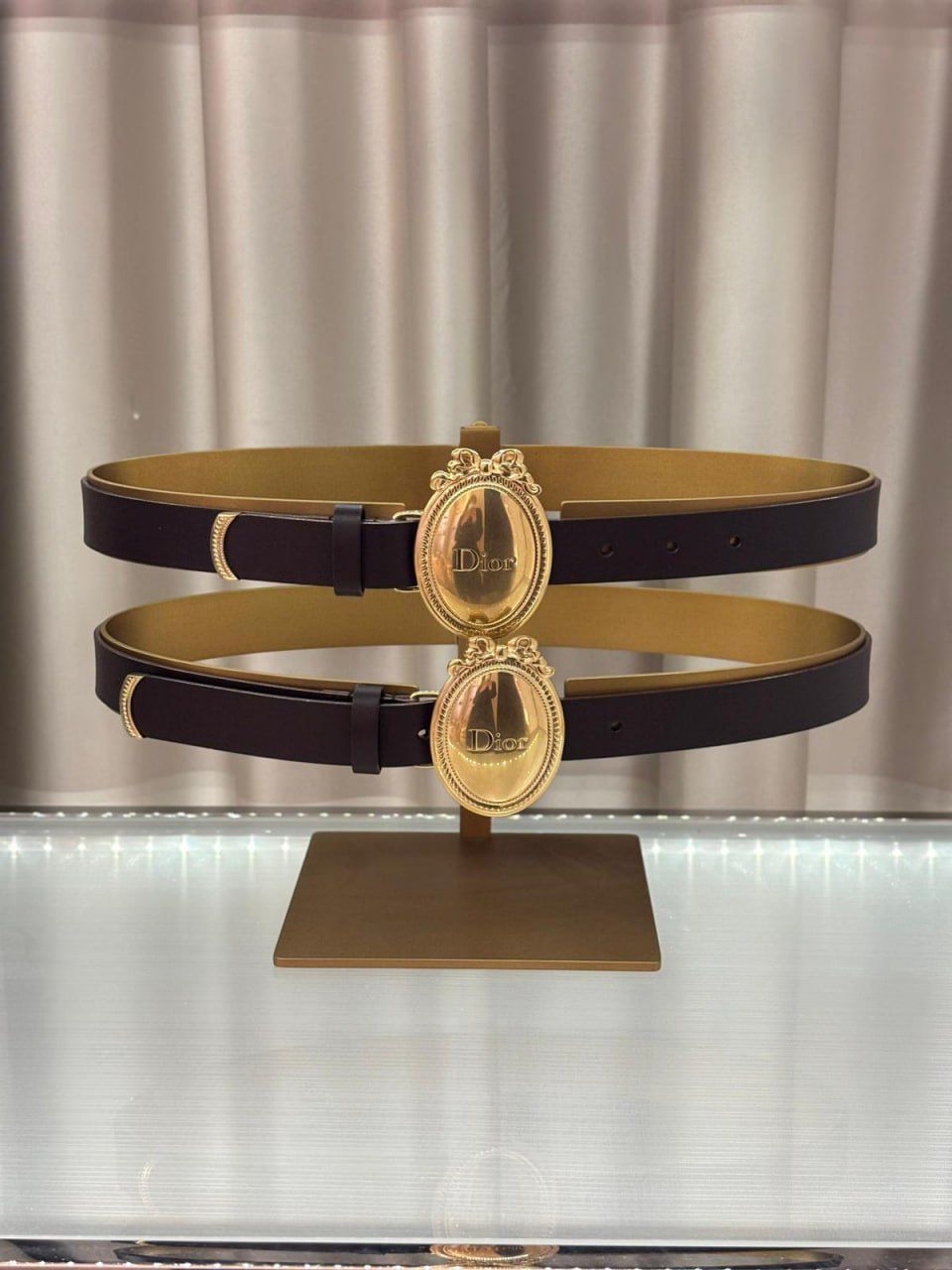 Oval Buckle Belt