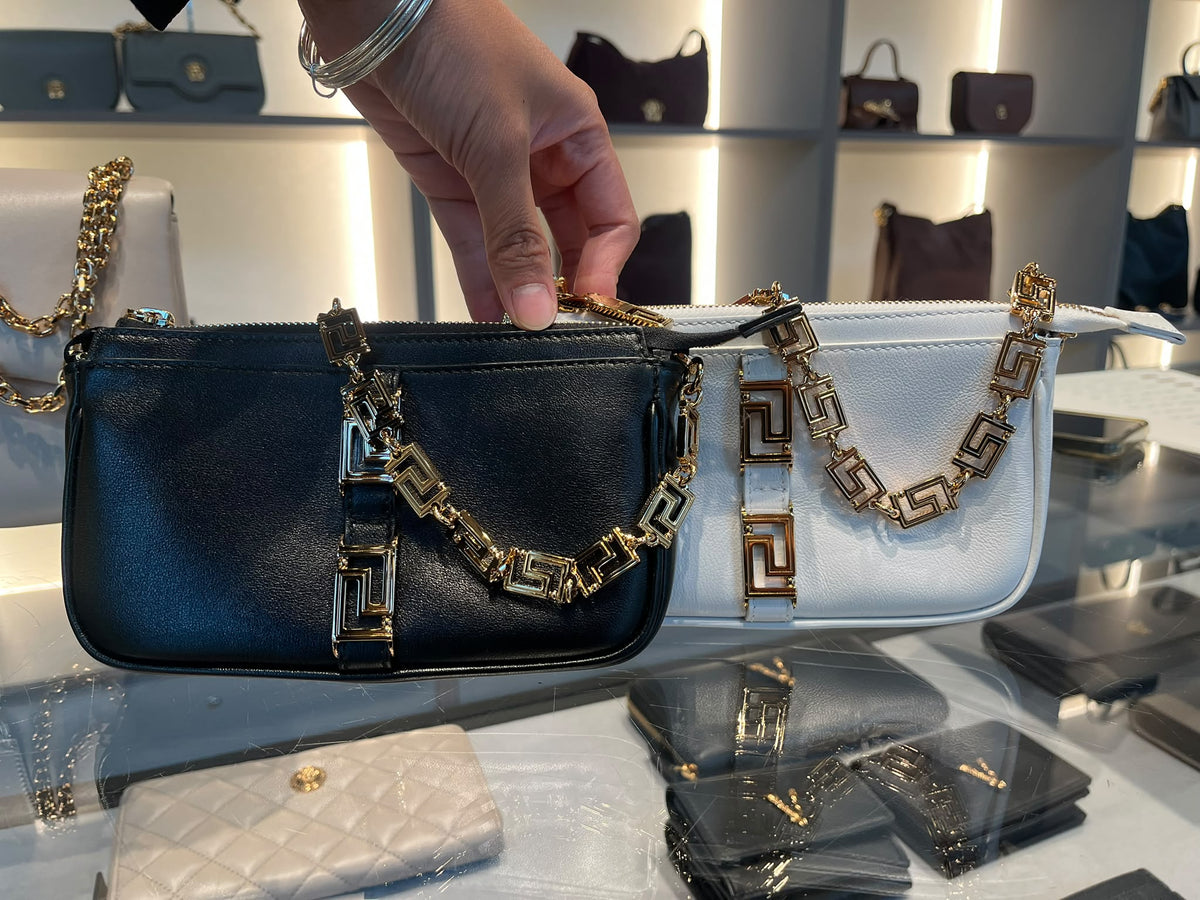 Greca Goddess Small Shoulder Bag