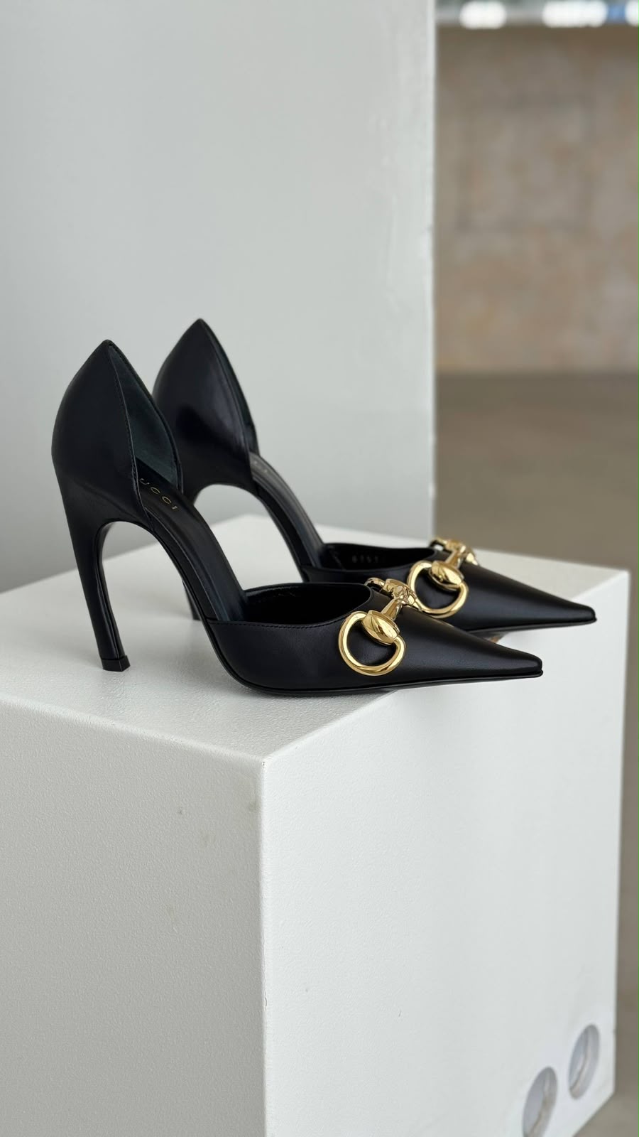 Horsebit Pointed-Toe Pumps